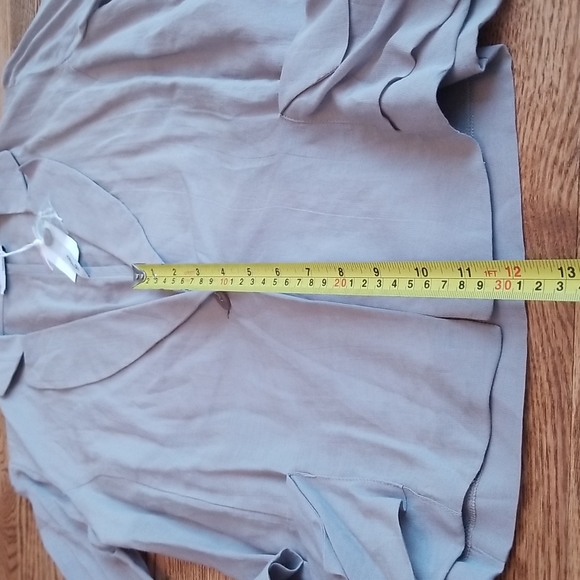 (2) NWT Mariona Gen Viscose Blend Lightweight Thin Slightly Sheer Blazer - Picture 5 of 10